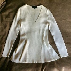 Ann Taylor Peplum Sweater Size Small